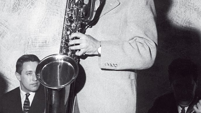 Saxofonista Jan Konopásek