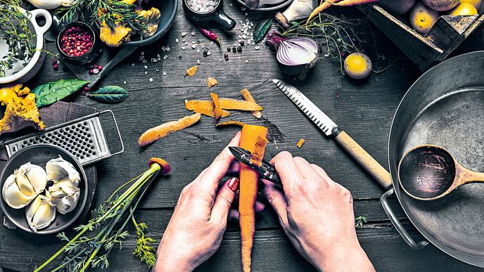 Dobře krmený vegetarián má prokazatelně méně častěji problémy se srdcem či cukrovkou než všežravá populace.