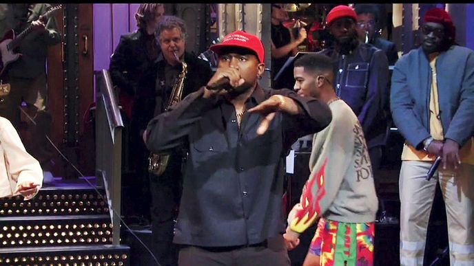 Kanye West v pořadu Saturday Night Live