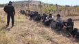 Makedonská armáda chytila skupinu 19 mužů z Pákistánu a Afghánistánu u obce Stojakovo. Ukrývali se uprostřed vinice.