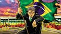 Ve videohře se objevil i brazilský prezident Bolsonaro, slavný Indiana Jones na Václavském náměstí či hra se známými tureckými drony Bayraktar, které používá teď ve válce i ukrajinská armáda