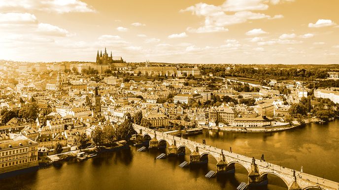 Praha, turistů ráj