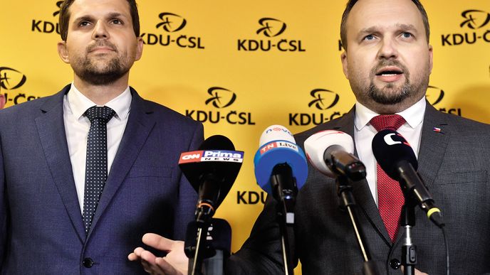 Předseda KDU-ČSL Marian Jurečka navzdory kauze Taxis dál prosazuje Petra Hladíka na post ministra životního prostředí