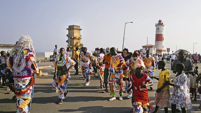 Festival pouličního umění se v Akkře koná pravidelně každý rok na podzim