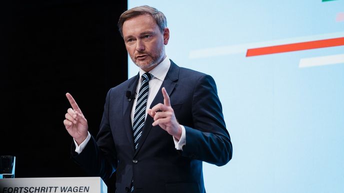 Christian Lindner, předseda FDP