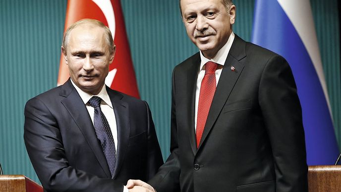 Včera si ještě tiskli ruce, dnes už ruský prezident s tureckým  nemluví ani telefonicky