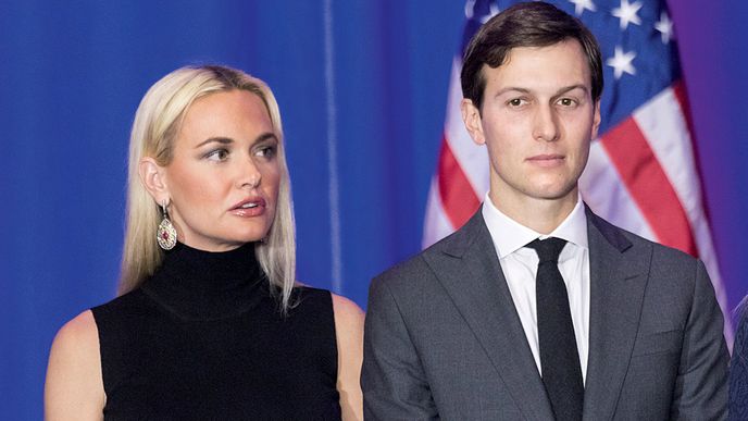 Trumpův zeť Jared Kushner (vlevo) se v kampani tchána inspiroval principem Moneyball, kterým se řídí hrdina stejnojmenného filmu Brad Pitt (vpravo)