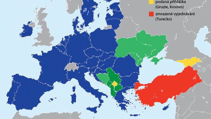Mapa EU