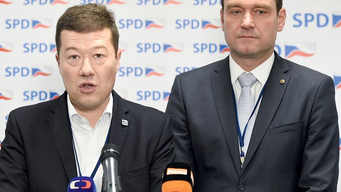 Lídr SPD je oportunista první třídy. Jako Babiš a Zeman Lídr SPD je oportunista první třídy. Jako Babiš a Zeman