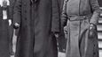 TGM (ve funkci 1918–1935) s manželkou Charlotte