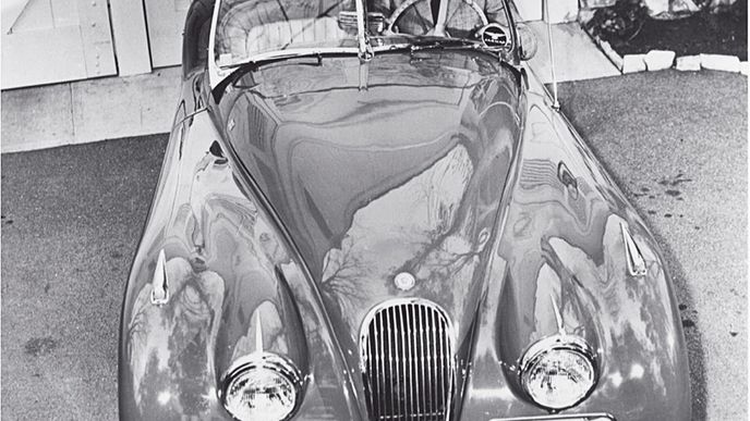 Clark Gable – Jaguar XK120