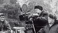 Píše se rok 1964. Alexandr Rou společně s kameramanem  režíruje Georgije Milljara, který ztvárnil babu Jagu.