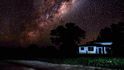 Noční obloha v Paraguayi