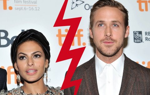 Konec hollywoodského páru: Ryan Gosling a Eva Mendes si dali pauzu