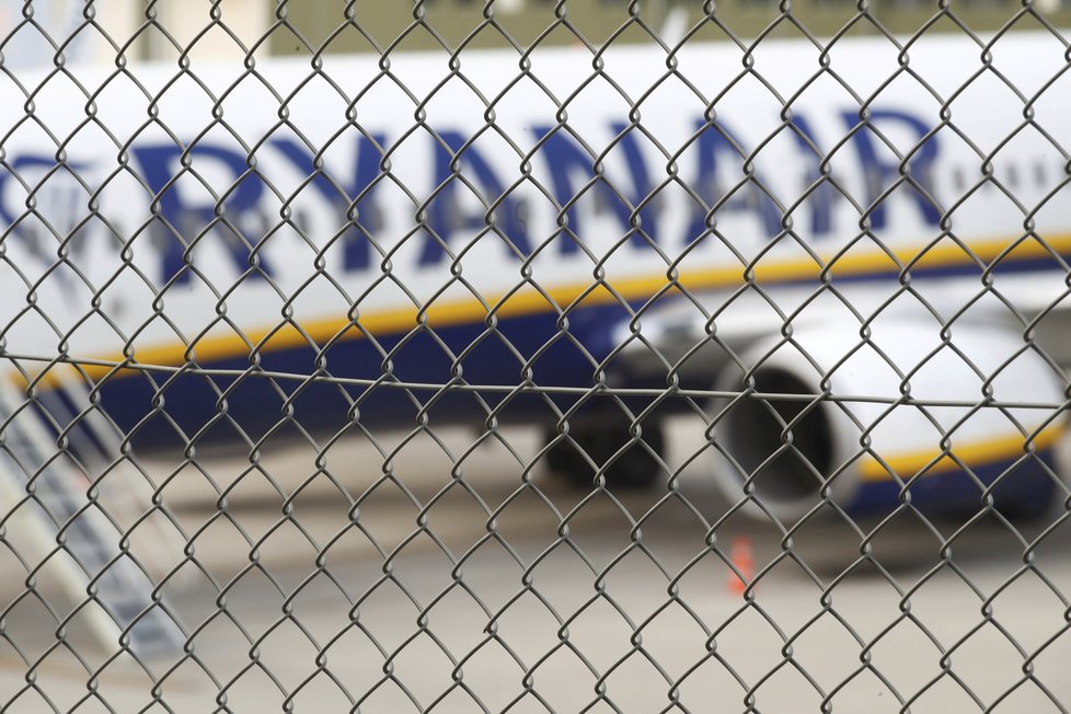 Letadlo společnosti Ryanair