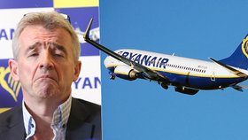 Šéf Ryanair vysvětlil kauzu s levnými letenkami přes Atlantik po svém.