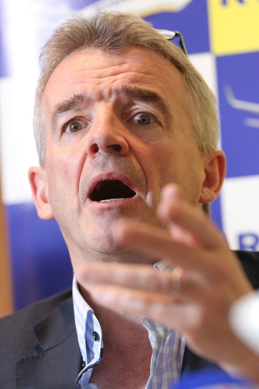 Šéf Ryanairu Michael O’Leary nejde pro ostrá slova daleko.