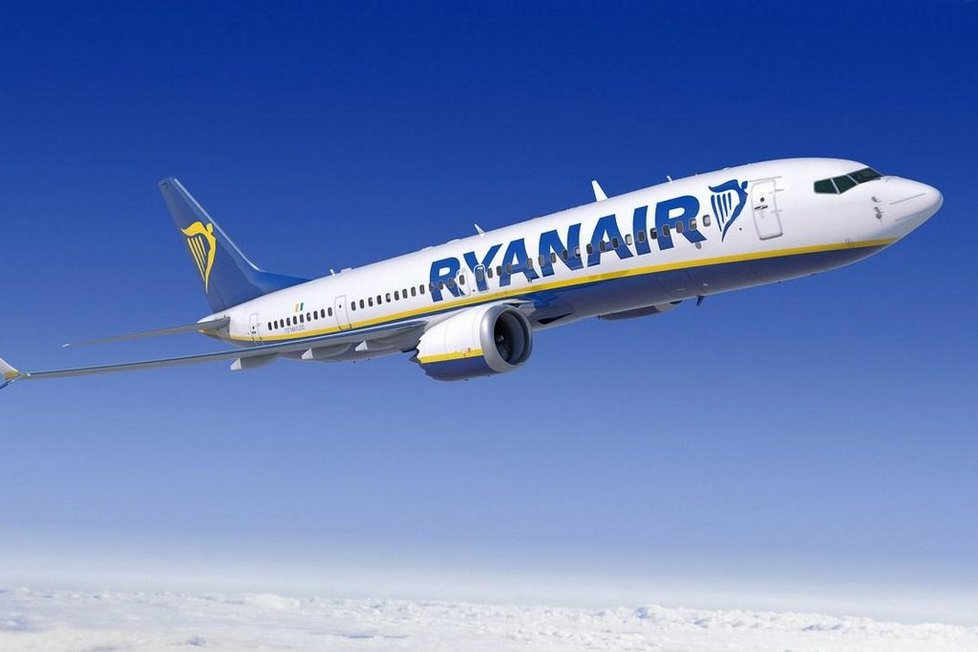 Letadlo společnosti Ryanair muselo nouzově přistát v Německu kvůli poklesu tlaku (ilustrační foto)