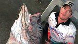 Tomu se říká úlovek! Rybář chytil 70 kilogramů vážící monstrum!