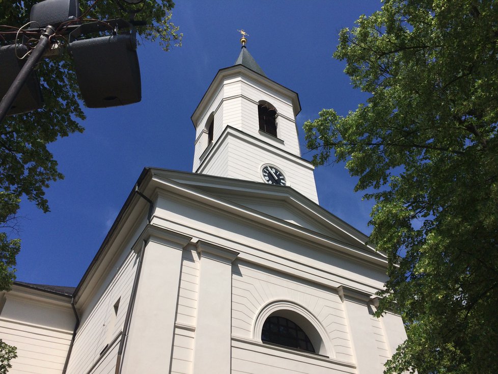 Kostel svatého Fabiána a Šebestiána v Liboci.