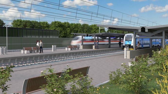 Plánovaný úsek vysokorychlostní trati mezi Modřicemi a Rakvicemi jižně od Brna prošel v posuzování vlivů na životní prostředí. Začnou se vykupovat pozemky. Plánovaný úsek vysokorychlostní trati mezi Modřicemi a Rakvicemi jižně od Brna prošel v posuzování vlivů na životní prostředí. Začnou se vykupovat pozemky.