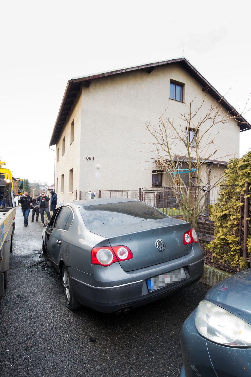 Rychtářovo auto lehlo popelem.