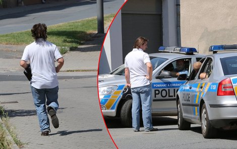 Zdeněk Macura přijel Ivetě vrátit její věci. Po incidentu s Rychtářem ale utíkal před policií.