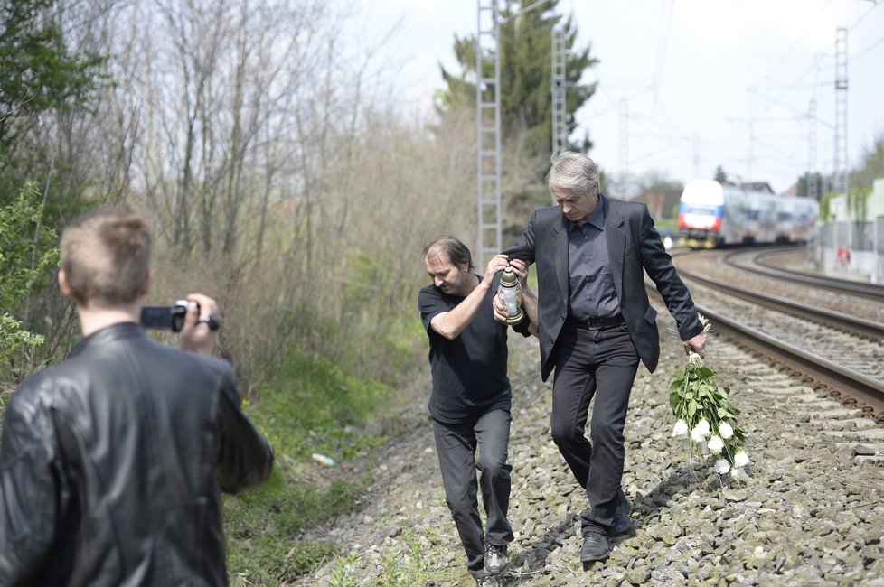 Zvukař Standa musel Rychtáře neustále podpírat