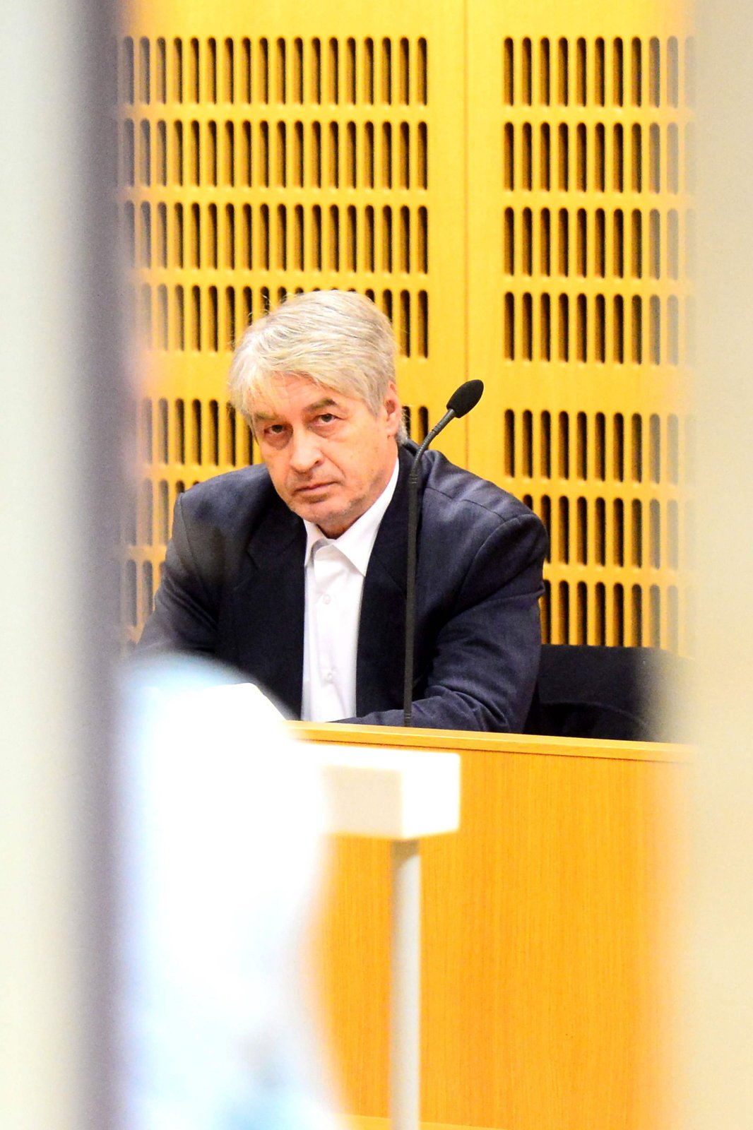 Josef Rychtář je už u soudu jako doma.