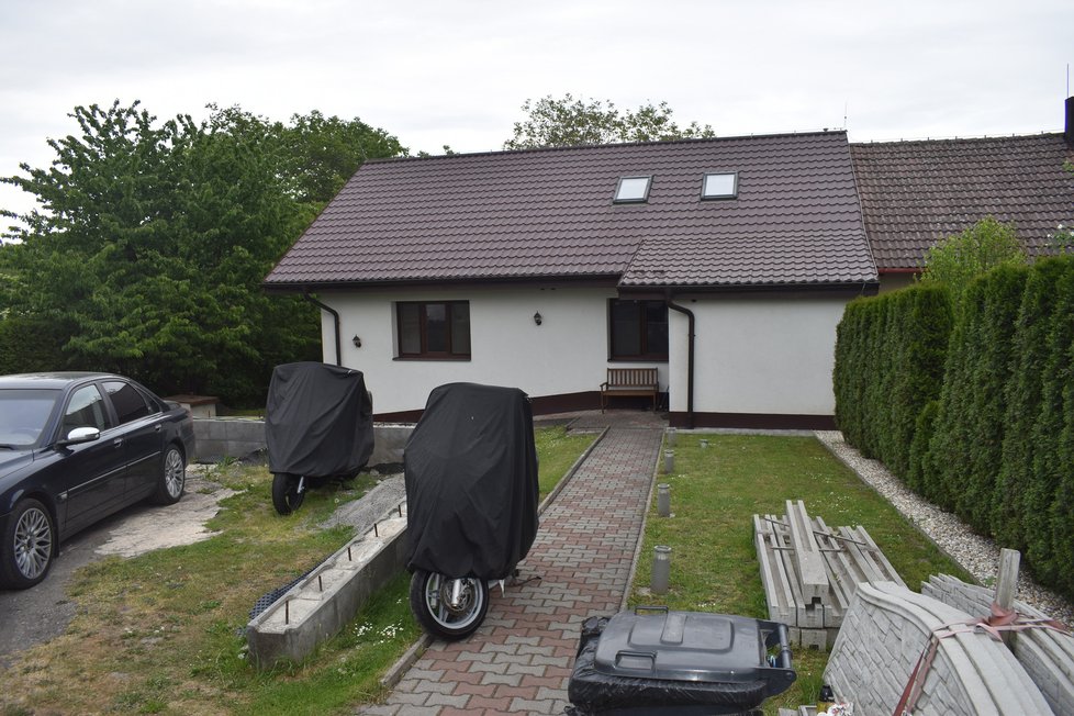 Dům v Rychvaldu, kde k vraždě došlo.