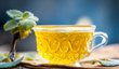 Čaj z rýmovníku se chutí podobá mátovému nebo meduňkovému