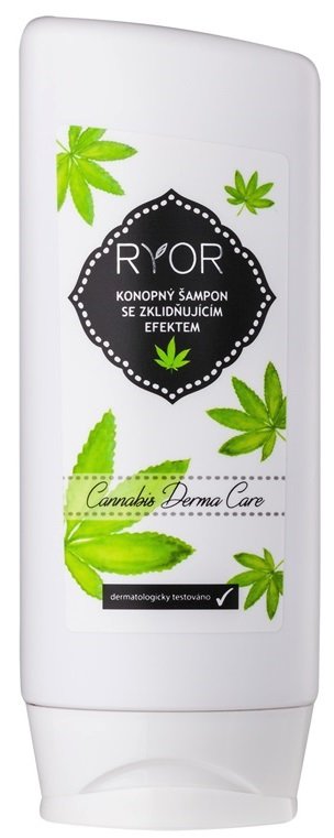 Konopný šampon Ryor se zklidňujícím efektem, 183 Kč (200 ml), koupíte na www.ryor.cz