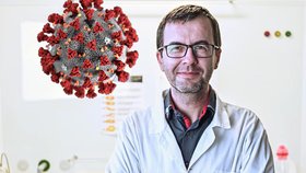 Brněnský molekulární biolog Petr Ryšávka (43) vyvíjí novou metodu léčby koronaviru pomocí probiotik.