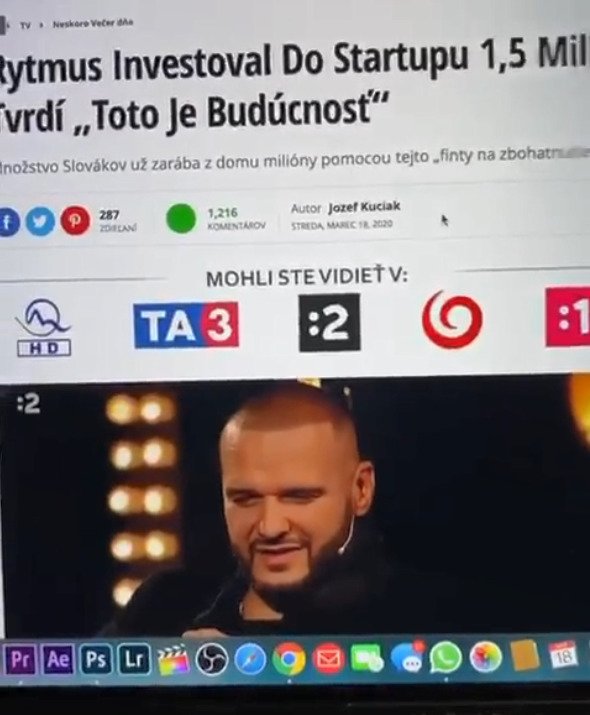 Rozzuřený Rytmus varuje před podvodníky