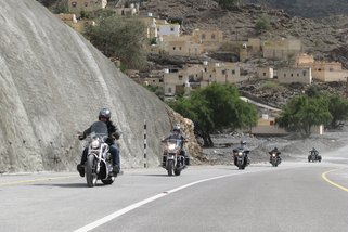 S Harley-Davidsonem v Ománu