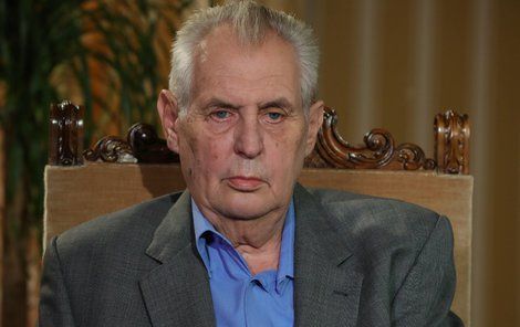 Prezident Miloš Zeman v pořadu S prezidentem v Lánech na Blesk.cz