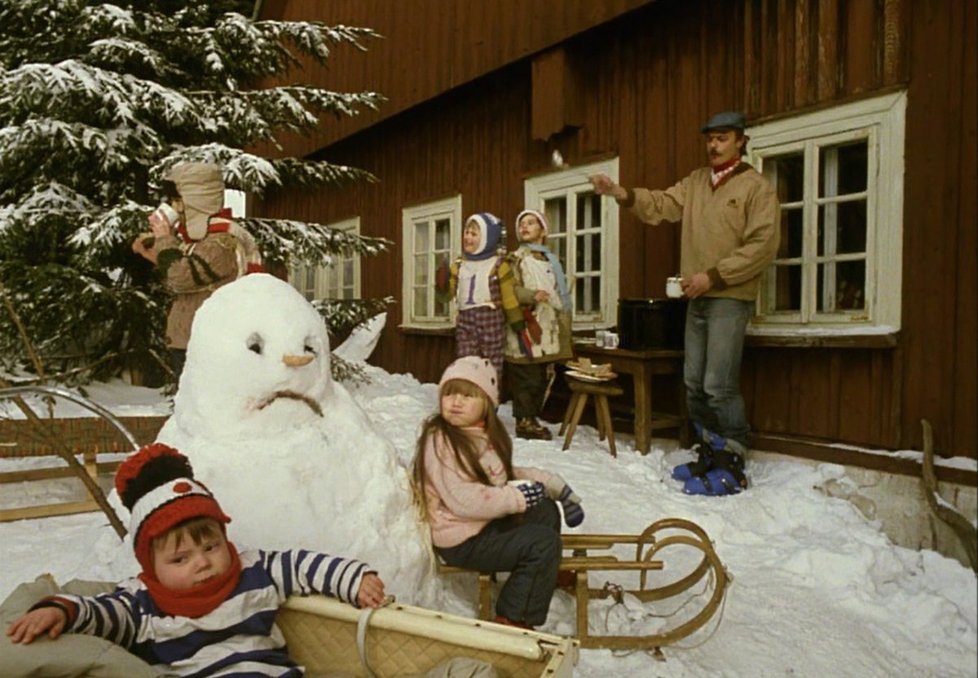 Reprofoto z filmu S tebou mě baví svět