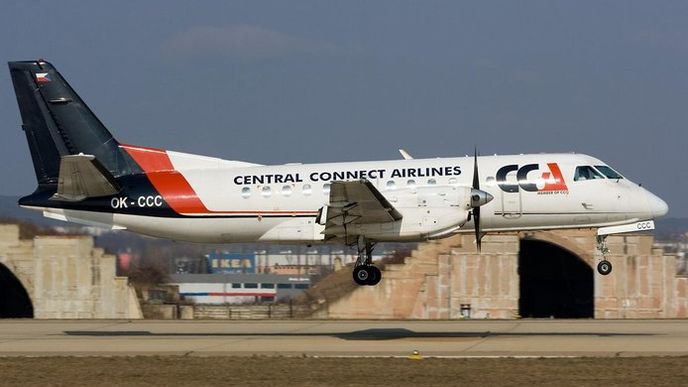 Saab 340 společnosti Central Connect Airlines