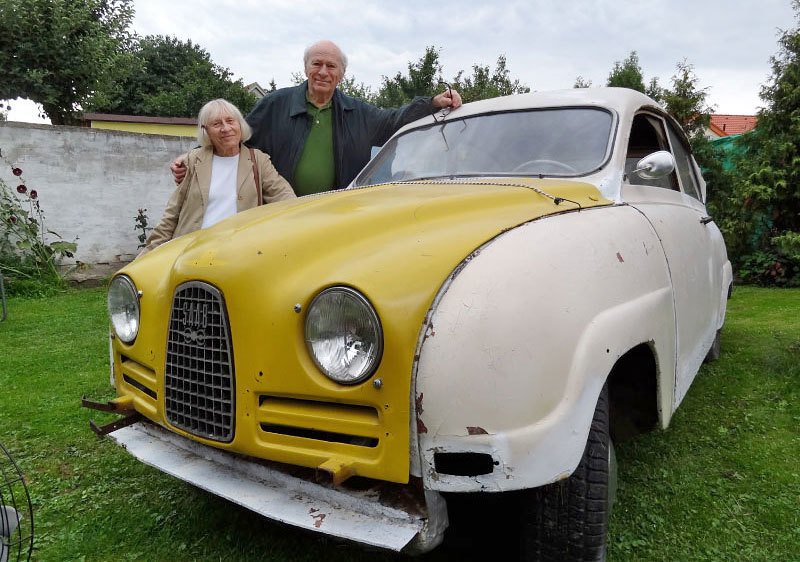 Auto se ještě před osmi lety nacházelo v žalostném stavu