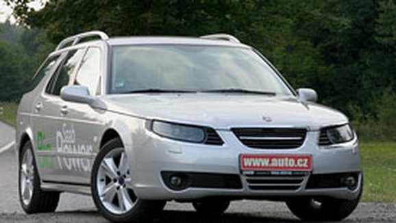 TEST Saab 9-5 2.3t BioPower - Alkoholový dýchánek