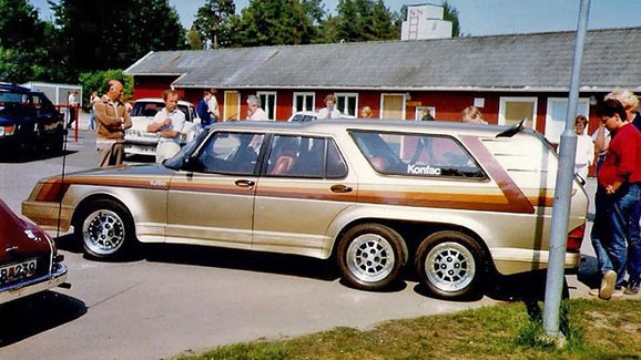 Saab 906 Turbo je klasická devítistovka s šesti koly: A ke všemu je to ještě kombík!