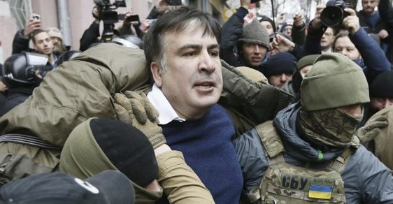 Gruzínský exprezident Saakašvili byl zadržen tajnou policií  