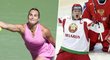 Tenistka Aryna Sabalenková přišla o partnera. Bývalá hvězda NHL zemřela v pouhých 42 letech