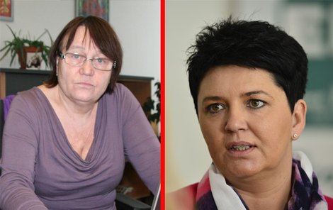 Ombudsmanka Anna Šabatová a makléřka Eliška Nosková