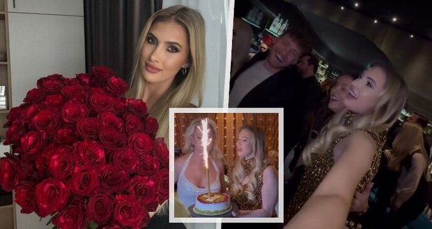 Sabina Pšádová oslavila narozeniny.