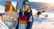 Snowboardistka Sabine Schöffmannová měla v tréninku na novou sezonu drsný pád.