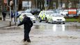 Britové se vypořádávají se záplavami, které přinesla bouře Ciara (9.2.2020)
