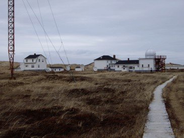 Meteorologická stanice na ostrově Sable