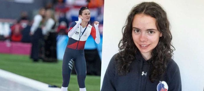 Martina Sábliková drží palce ségře Elišce.