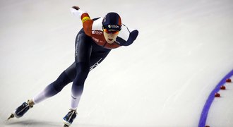Sáblíková bojovala o medaile i na trati 1500 metrů, skončila pátá